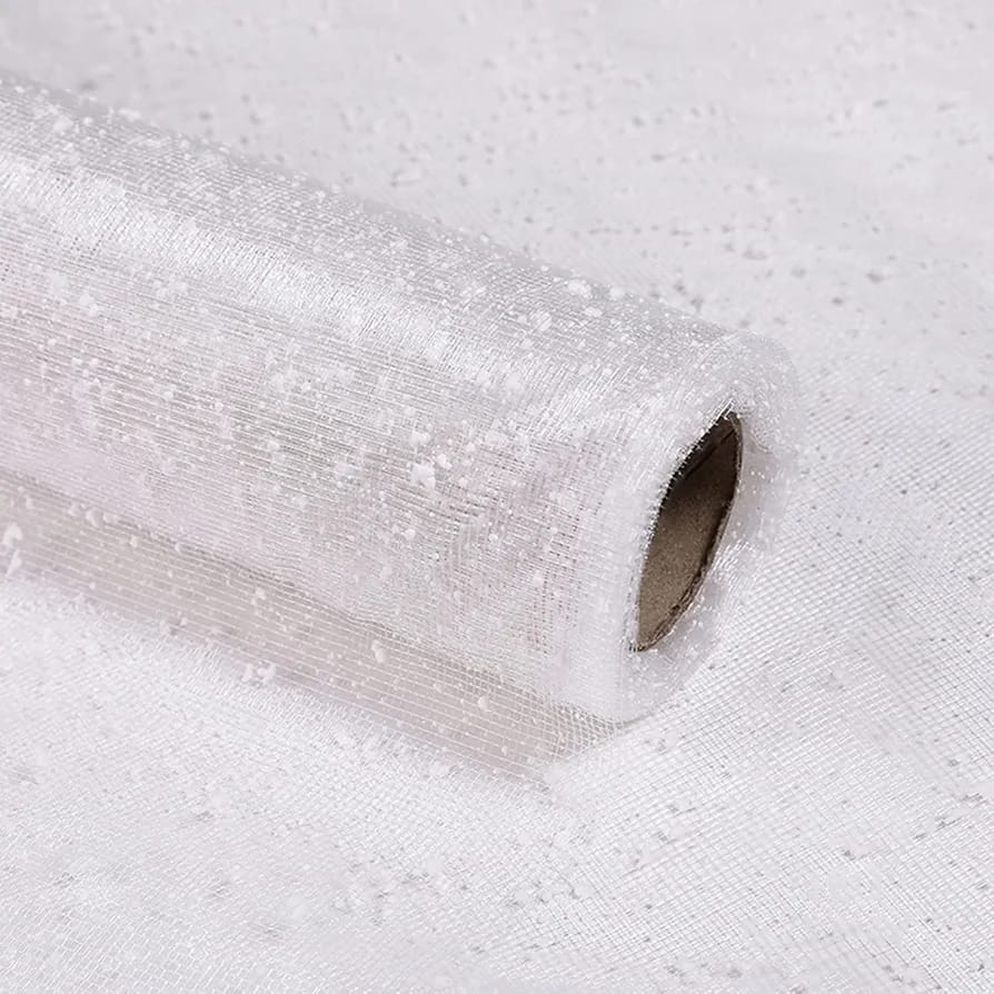 White Color Snow Tissue(Organza) Net