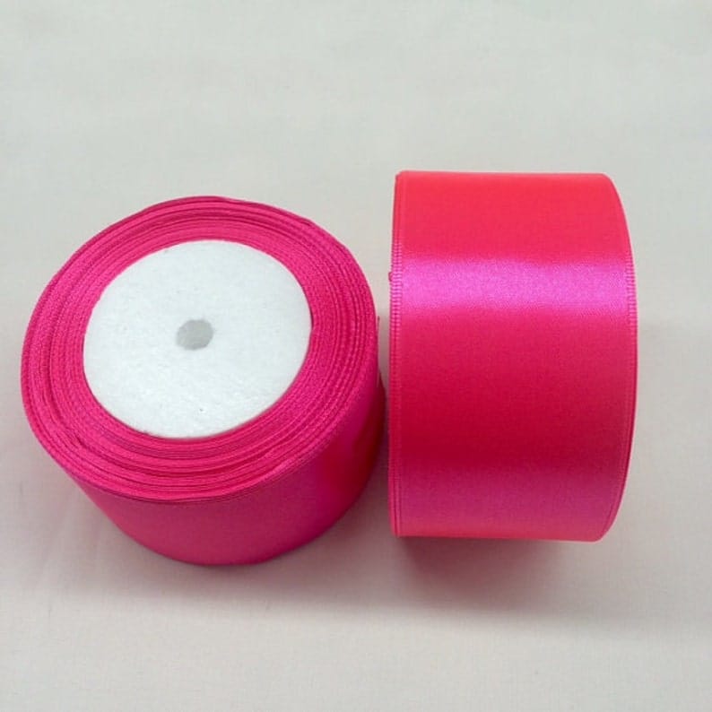 satin ribbon 1 inch (pack of 10)