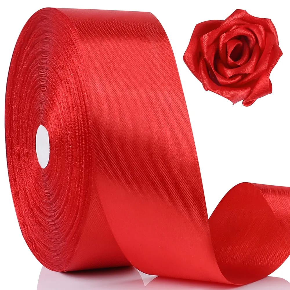 satin ribbon 1 inch (pack of 10)