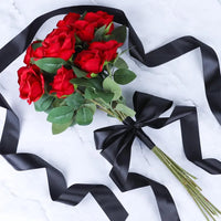 satin ribbon 1 inch (pack of 10)
