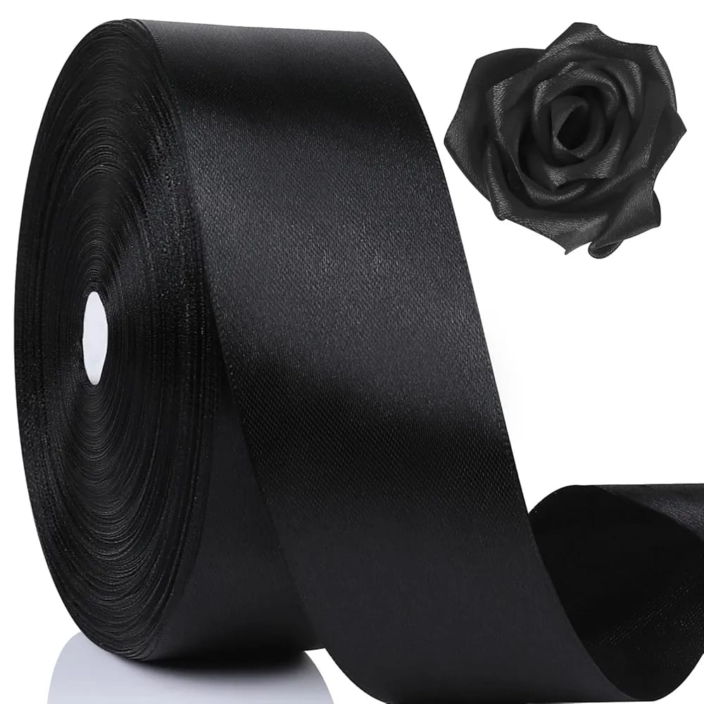 satin ribbon 1 inch (pack of 10)