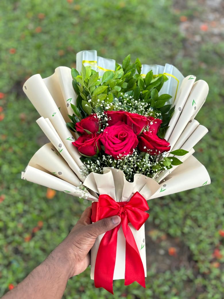 Fresh flowers bouquet