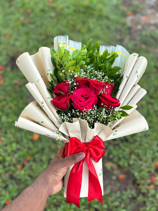 Fresh flowers bouquet