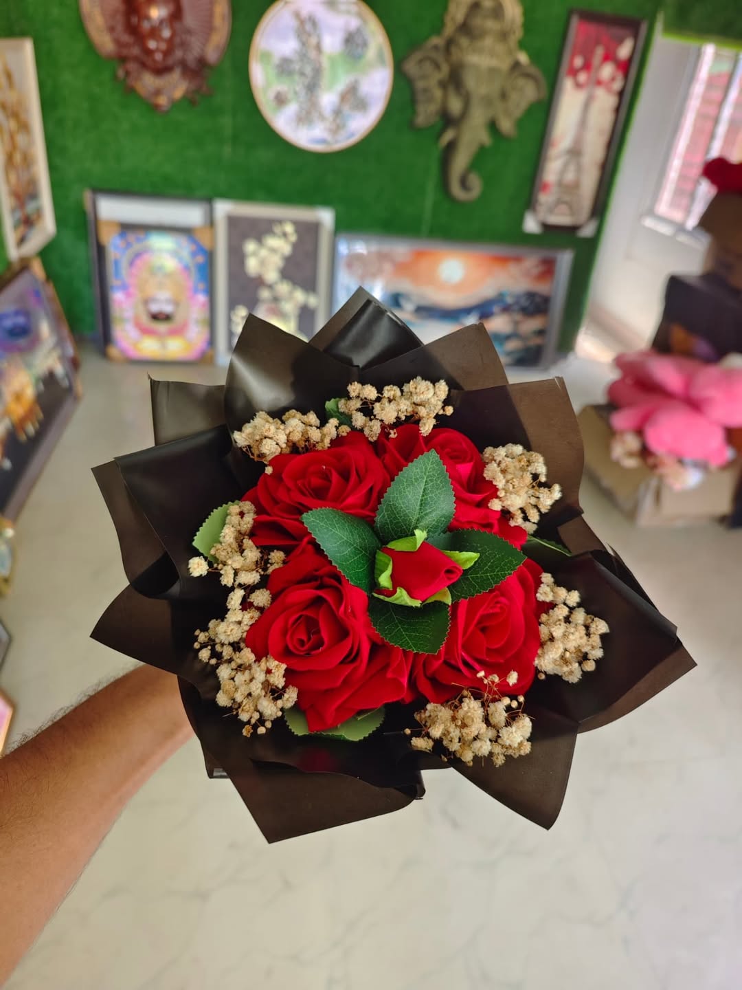 Artificial / riibon Bouquet