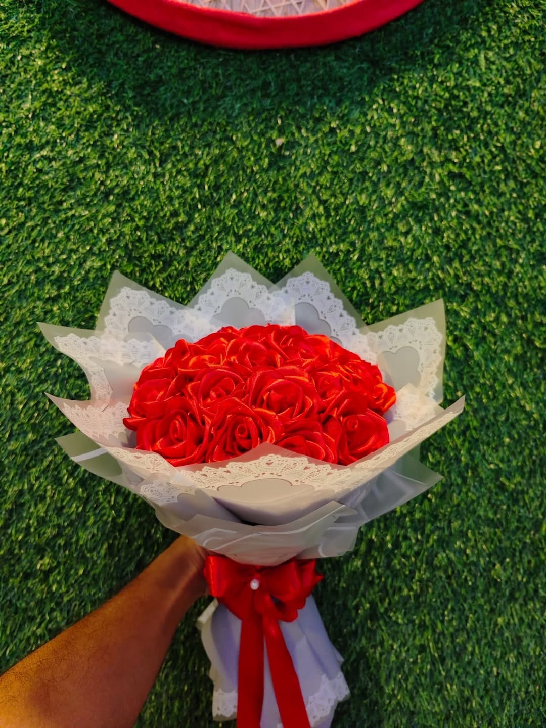 Artificial / riibon Bouquet