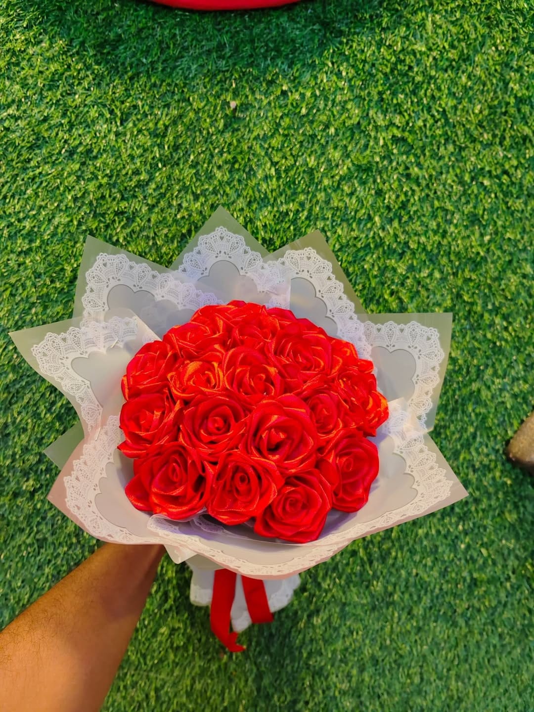 Artificial / riibon Bouquet