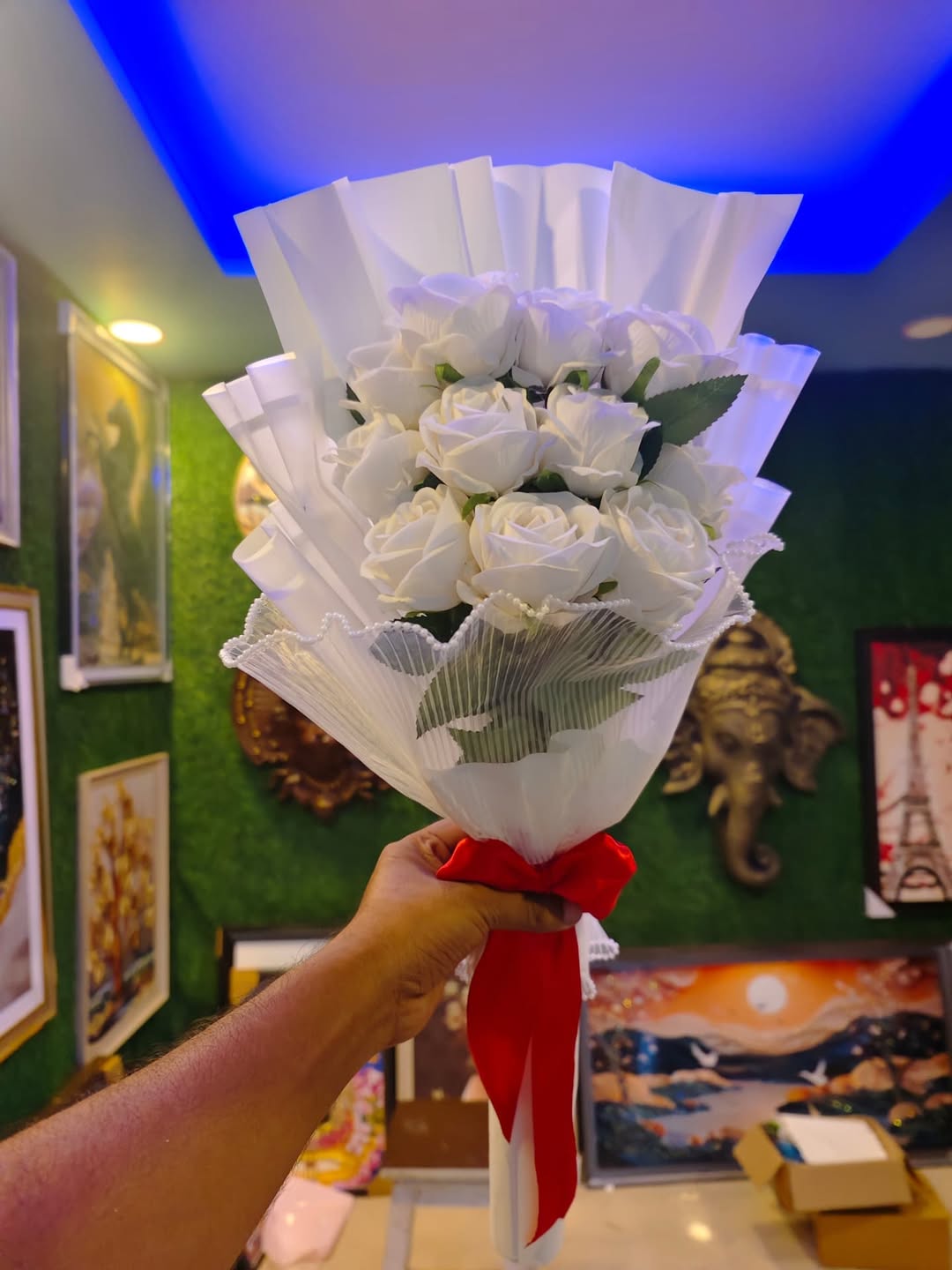 Artificial / riibon Bouquet