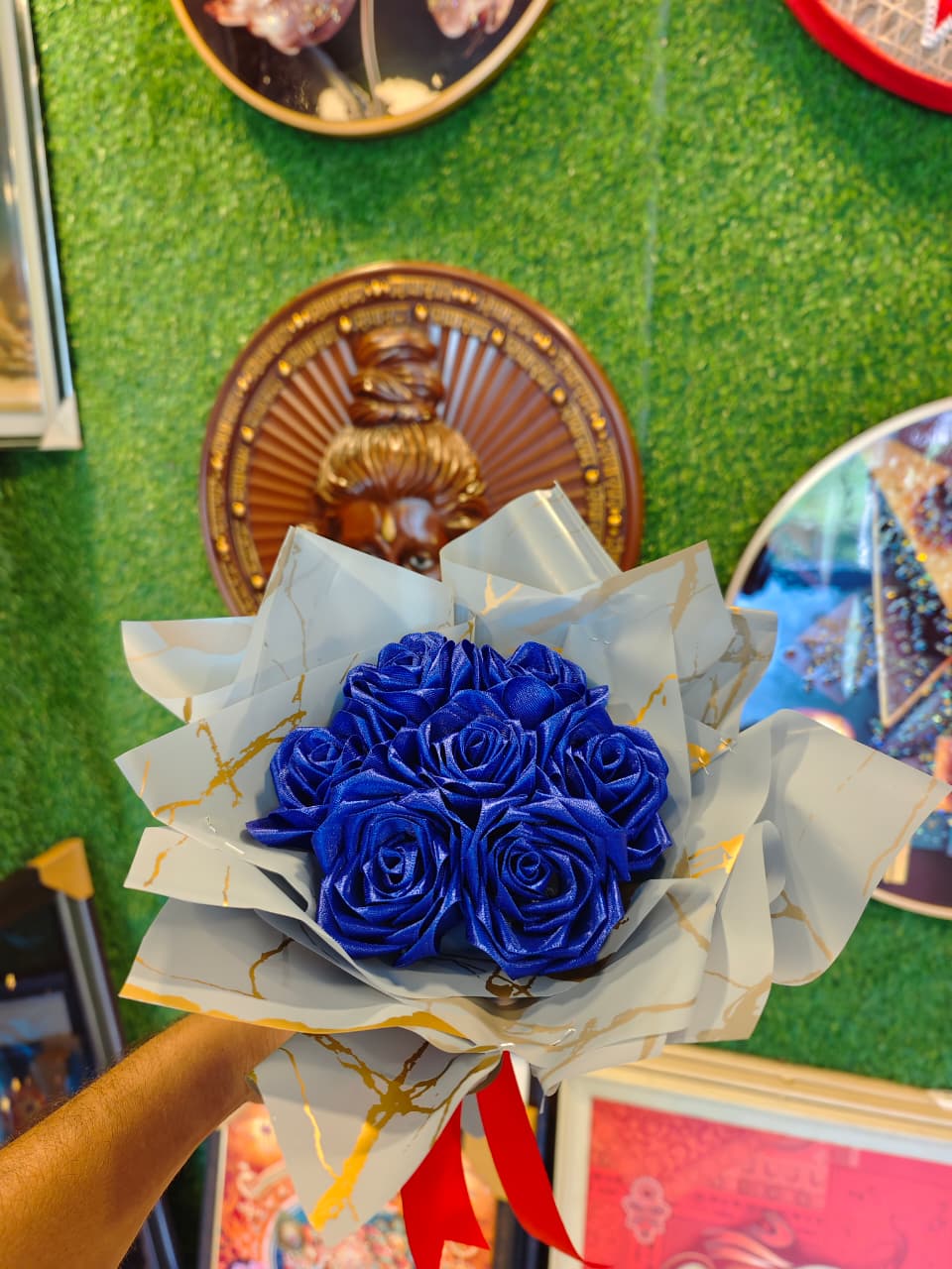 Artificial / riibon Bouquet