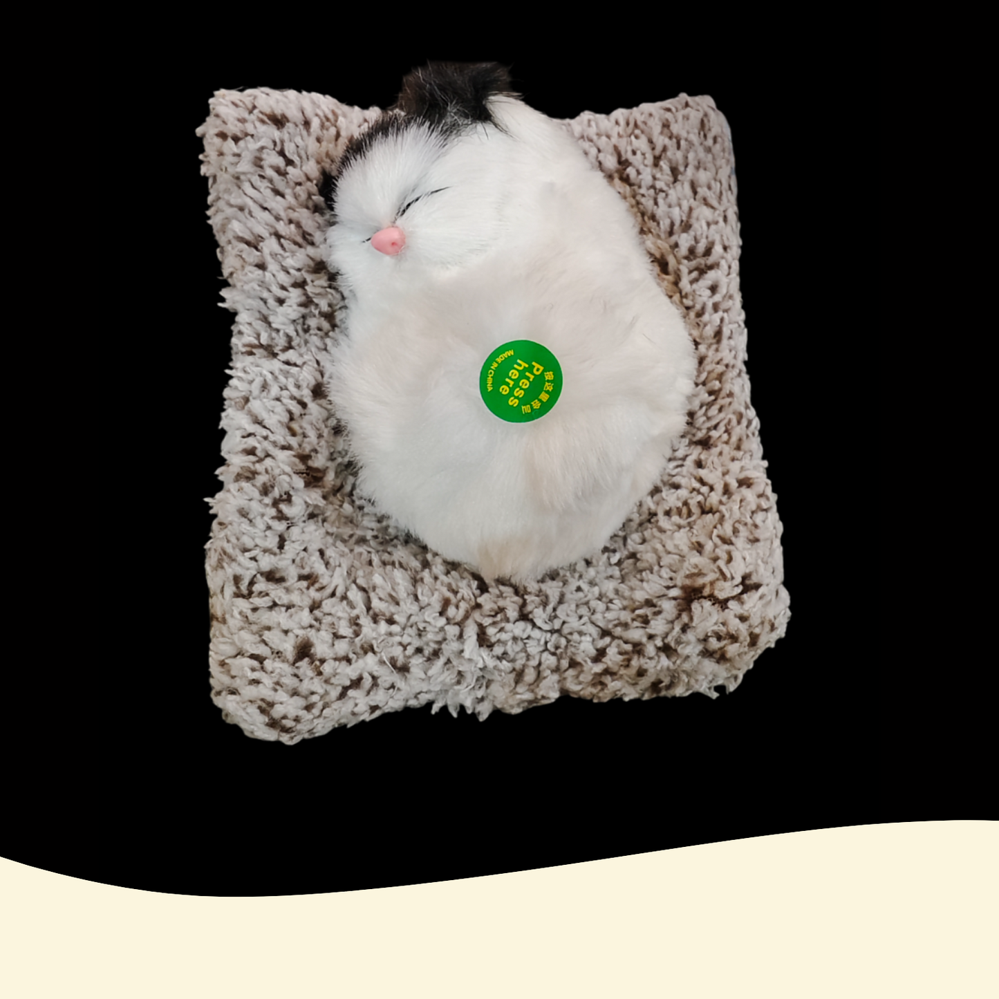 Sleeping cat toy